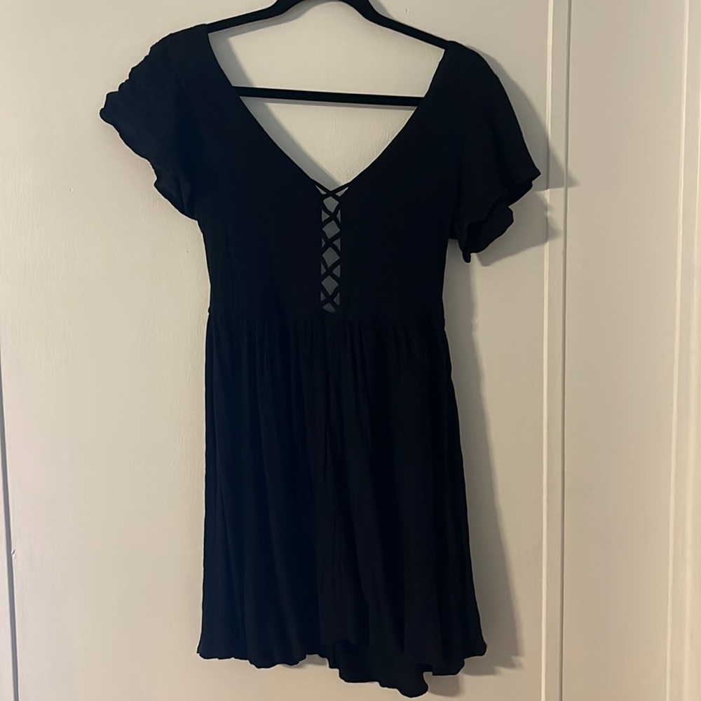 Little black tie dress
